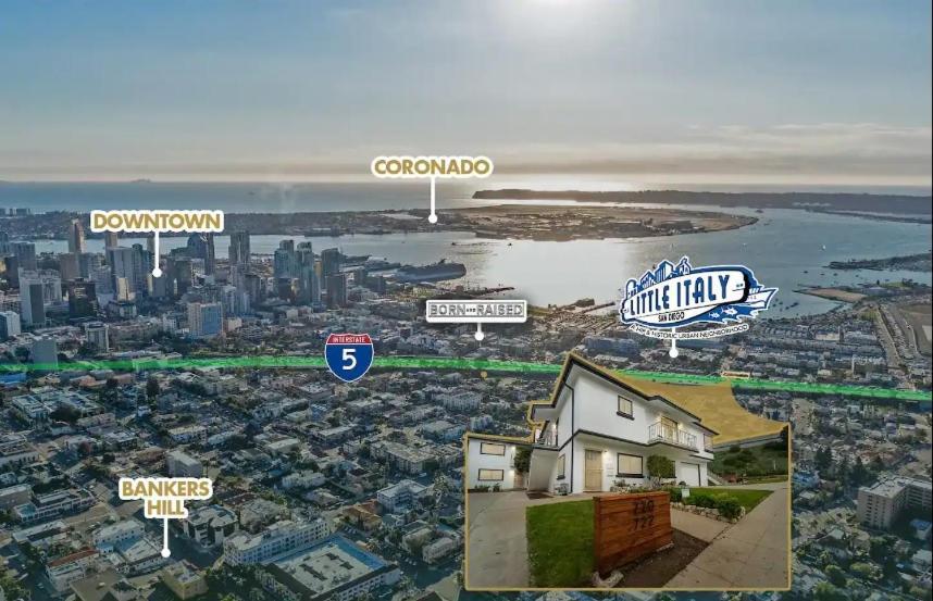 Perla D'Italia -1Br- Free Driveway Parking -1 Car Appartement San Diego Buitenkant foto